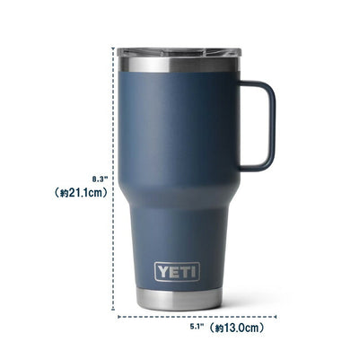 YETI イエティ RAMBLER 30oz TRAVEL MUG ランブラー 30オンス トラベルマグ 887ml