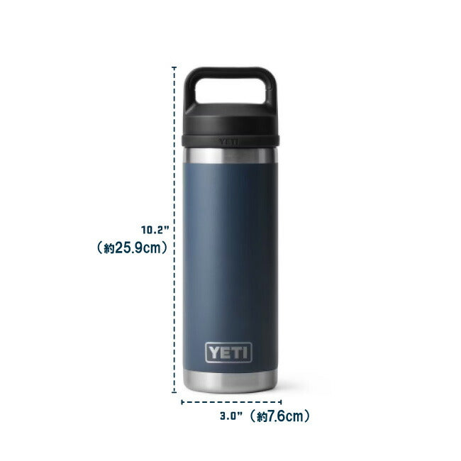 YETI イエティ RAMBLER 18oz WATER BOTTLE WITH CHUG CAP ランブラー 18オンス ウォーターボトルウィズチャグキャップ 532ml