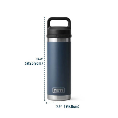 YETI イエティ RAMBLER 18oz WATER BOTTLE WITH CHUG CAP ランブラー 18オンス ウォーターボトルウィズチャグキャップ 532ml