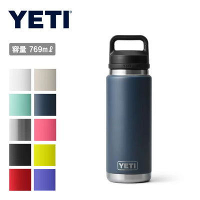 YETI イエティ RAMBLER 26oz WATER BOTTLE WITH CHUG CAP ランブラー 26オンス ウォーターボトルウィズチャグキャップ 769ml