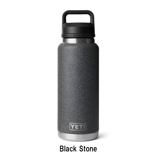 ⭐️YETI⭐️RAMBLER 36oz ボトル ブラックストーン 【国内正規品】 YETI - RAMBLER 36oz WATER BOTTLE WITH CHUG CAP ランブラー 36オンス