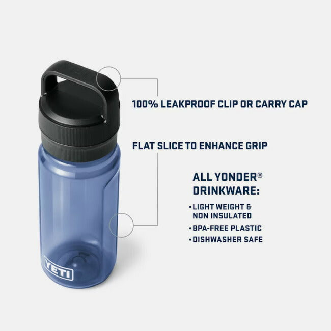 YETI イエティ YONDER 600ml WATER BOTTLE WITH CHUG CAP ヨンダー600mlウォーターボトルウィズチャグキャップ