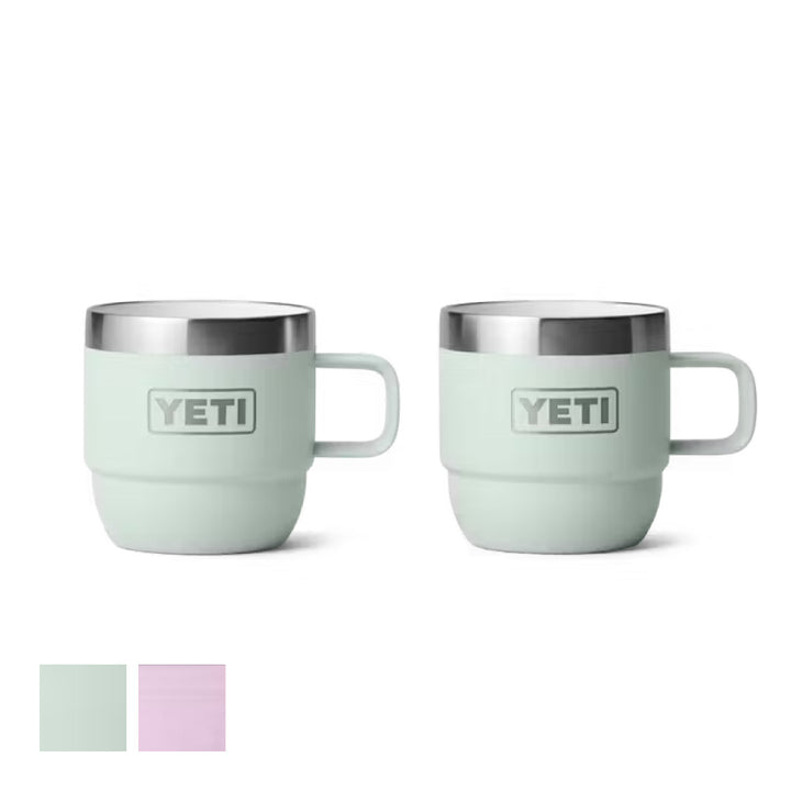 【未使用】YETI ホワイト マグカップ 2個セット YETI - YETI イエティ 6oz STACKABLE MUGS 2PK 6オンススタッカブル