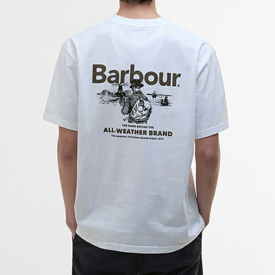 Barbour バブアー Outdoors Graphic os Fit T-Shirt アウトドアグラフィックosフィットTシャツ MTS1408/08210912