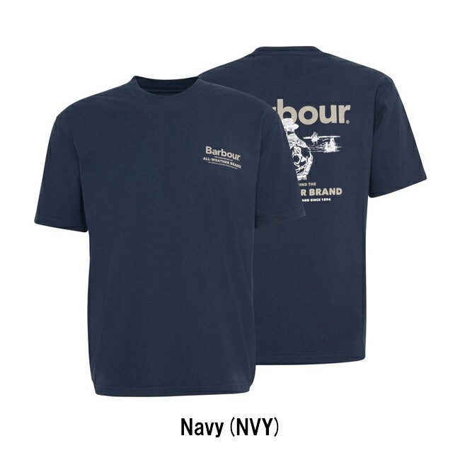 Barbour バブアー Outdoors Graphic os Fit T-Shirt アウトドアグラフィックosフィットTシャツ MTS1408/08210912