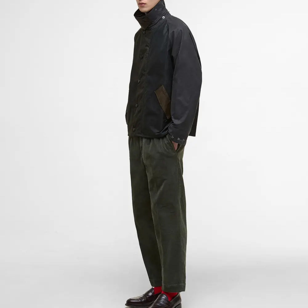 patchwork transport wax jacket パッチワークトランスポートワックスジャケット MWX2499