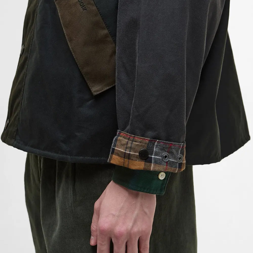 patchwork transport wax jacket パッチワークトランスポートワックスジャケット MWX2499