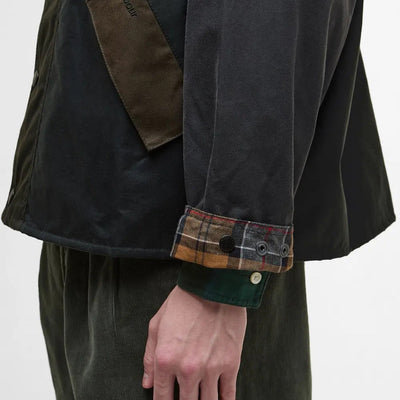 patchwork transport wax jacket パッチワークトランスポートワックスジャケット MWX2499