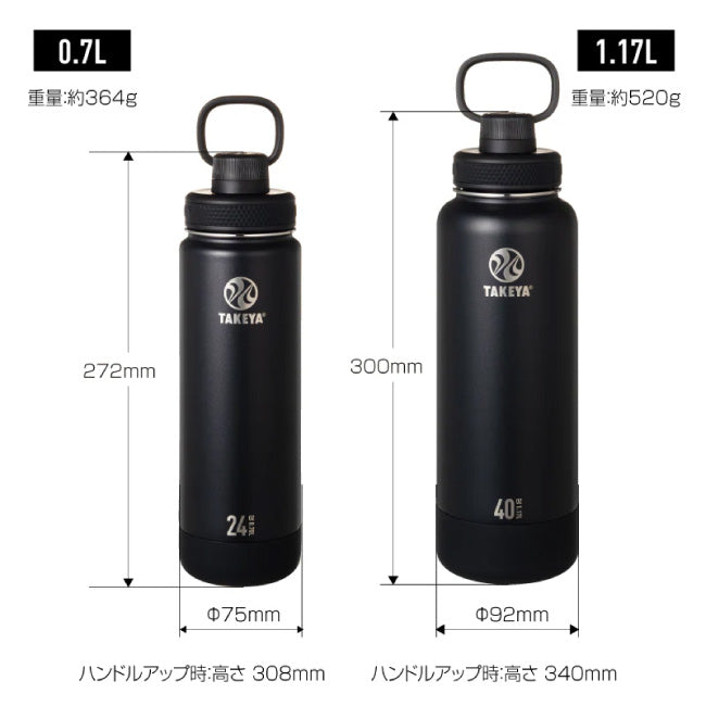 TAKEYA タケヤ TAKEYA FLASK ACTIVE LINE2 タケヤフラスクアクティブライン2 0.7L
