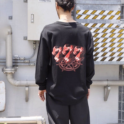 七芒星 T-Shirt L/S Tシャツロングスリーブ CFC-25AW-CUT06