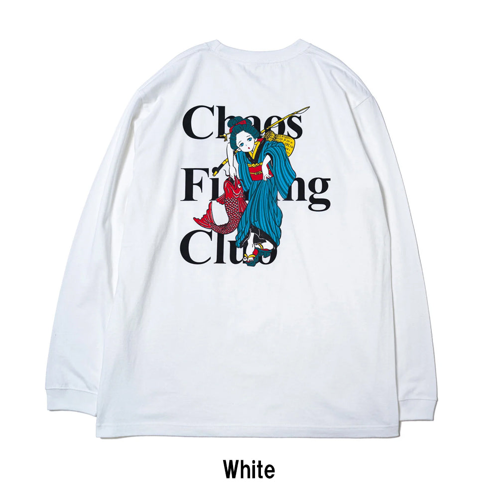 Chaos Fishing Club - The Original Fishing Girl T-Shirt L/S ザ