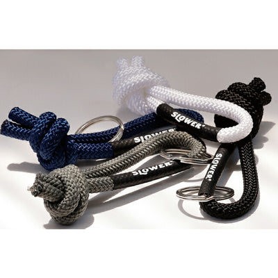 SLOWER スローワー PEBBLE ROPE KEY HOLDER Peel ぺブルロープキーホルダーピール