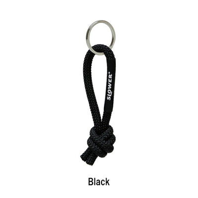 SLOWER スローワー PEBBLE ROPE KEY HOLDER Peel ぺブルロープキーホルダーピール