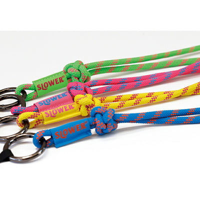 SLOWER スローワー PEBBLE ROPE KEY HOLDER Manly ぺブルロープキーホルダーマンリー