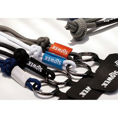 SLOWER スローワー PEBBLE ROPE KEY HOLDER Manly ぺブルロープキーホルダーマンリー