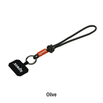 SLOWER スローワー PEBBLE ROPE KEY HOLDER Manly ぺブルロープキーホルダーマンリー