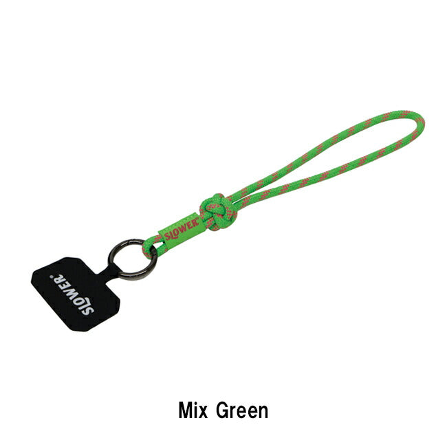 SLOWER スローワー PEBBLE ROPE KEY HOLDER Manly ぺブルロープキーホルダーマンリー