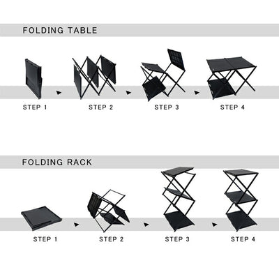 SLOWER スローワー FOLDING TABLE RACK Conrod フォールディングテーブルラックコンロッド