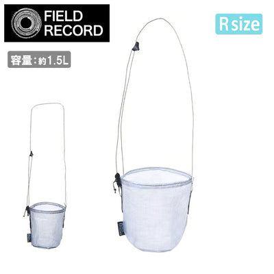 FIELD RECORD フィールドレコード FR-Dyneema stuff sacoche R FR-ダイニーマスタッフサコッシュR FR-DSS-R