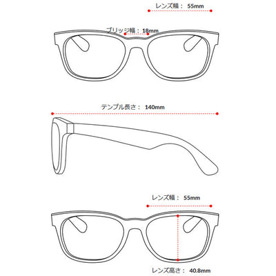 Ray-Ban レイバン NEW WAYFARER RB2132F 902L 55