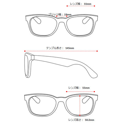 Ray-Ban レイバン RB4334D 629271 55
