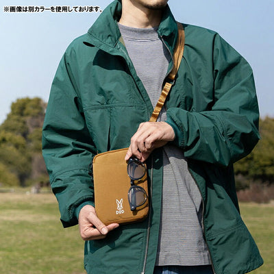 DOD ディーオーディー GLASSES SACOCHE グラサコ BK BA030-BK