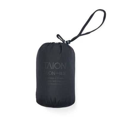 ミリタリー VネックWジップ ダウンベスト-ソフトシェル TAION-001ALSZML-1