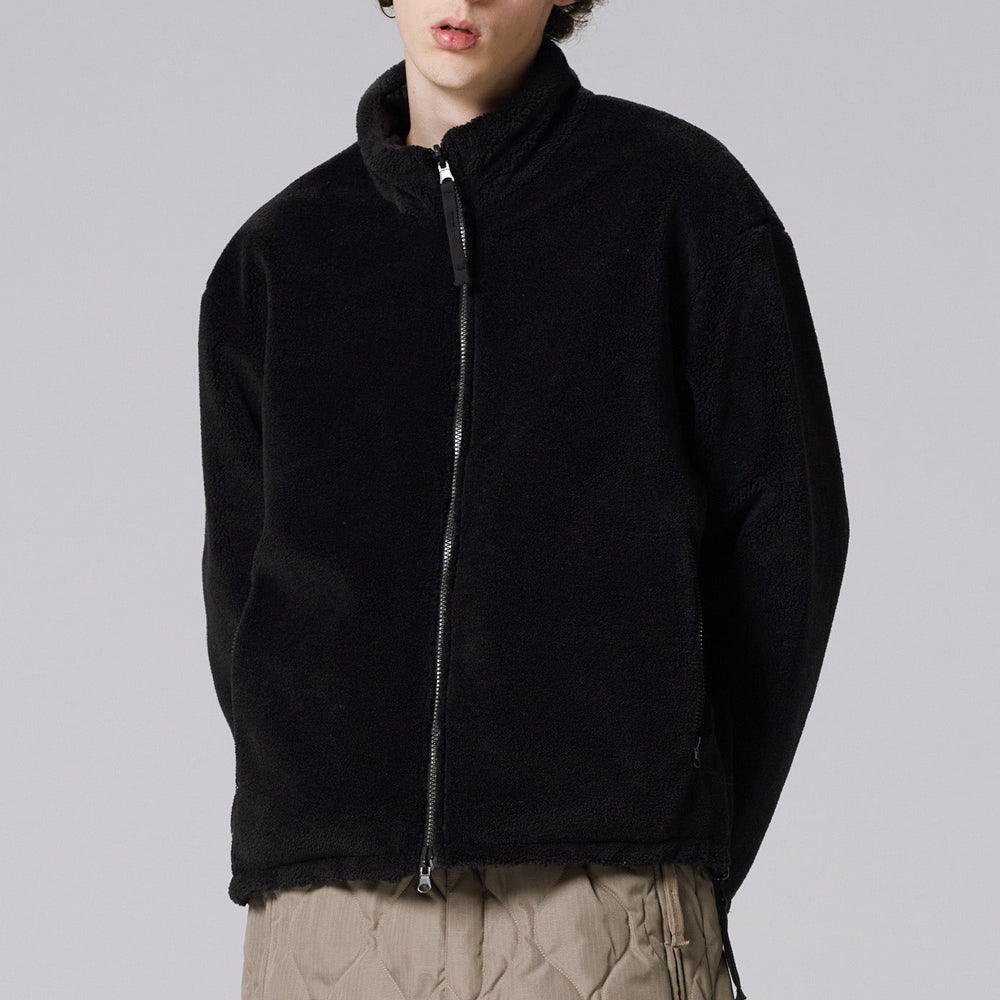 ミリタリー リバーシブル ハイネック ダウンジャケット TAION-R102BML-1