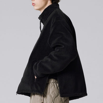 ミリタリー リバーシブル ハイネック ダウンジャケット TAION-R102BML-1