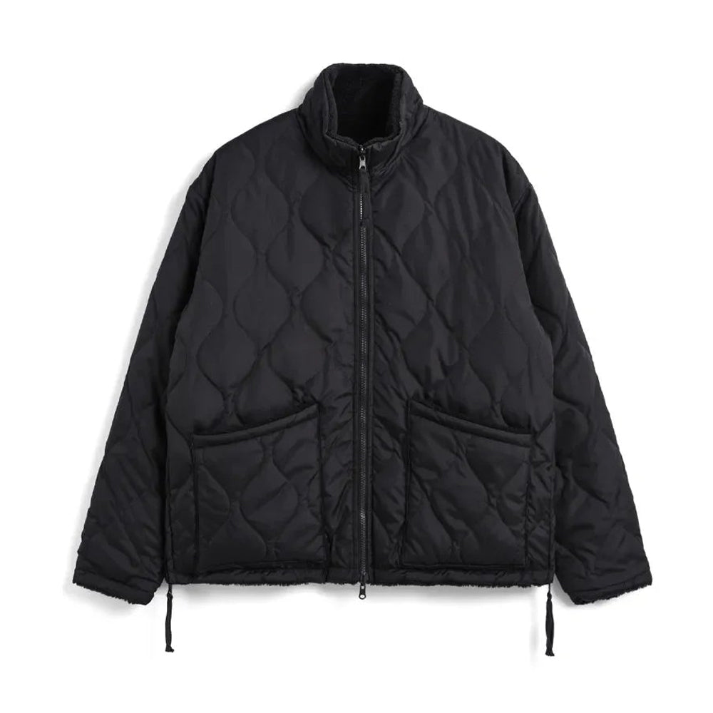 ミリタリー リバーシブル ハイネック ダウンジャケット TAION-R102BML-1