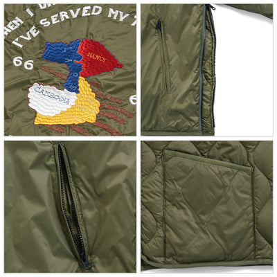 ジャパンスペシャル リバーシブル ベトジャン ダウンジャケット TAION-JK03JS