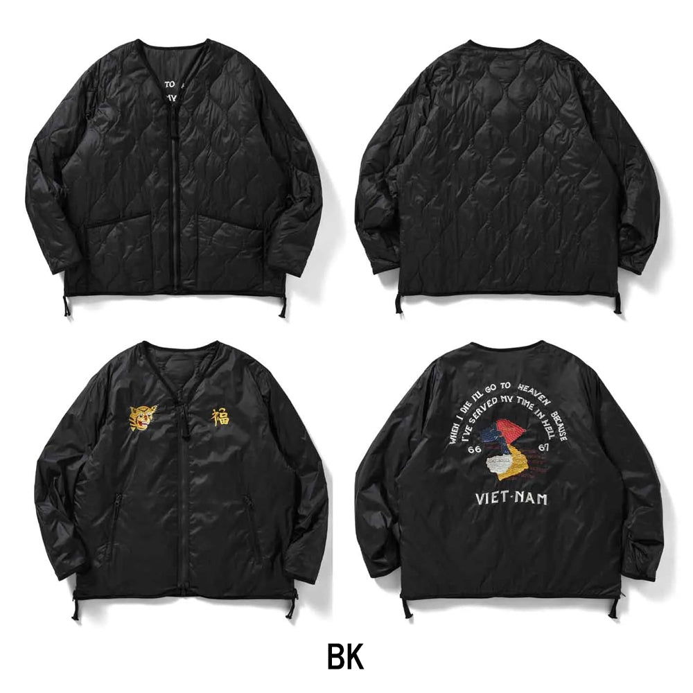 ジャパンスペシャル リバーシブル ベトジャン ダウンジャケット TAION