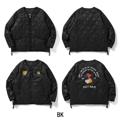 ジャパンスペシャル リバーシブル ベトジャン ダウンジャケット TAION-JK03JS