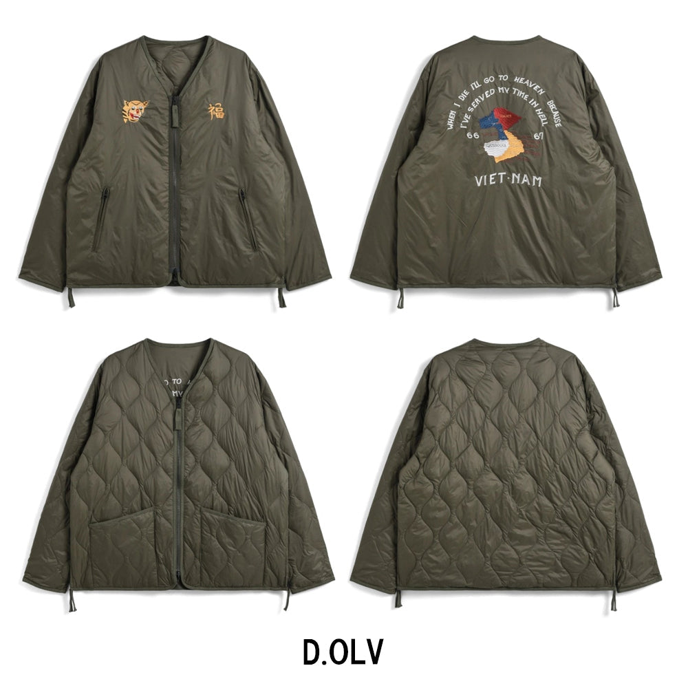 ジャパンスペシャル リバーシブル ベトジャン ダウンジャケット TAION-JK03JS