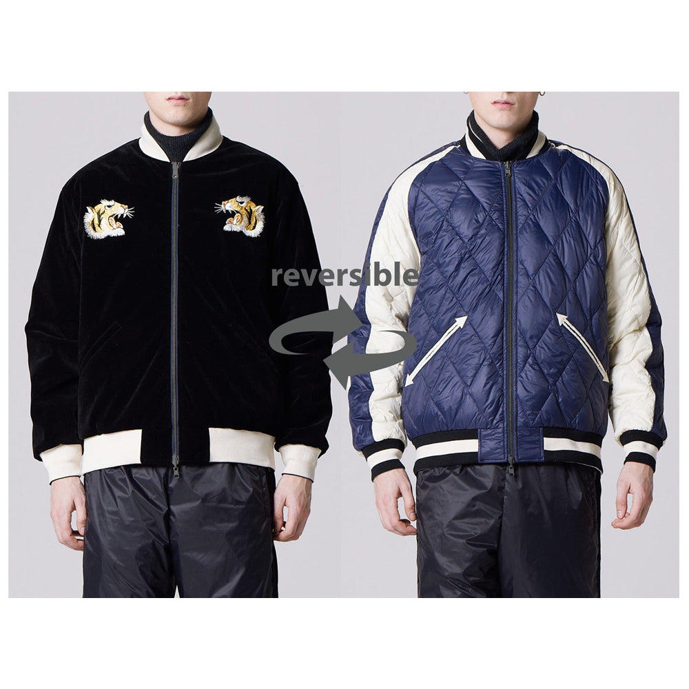 ジャパンスペシャル リバーシブル スカジャン ダウンジャケット TAION-JK04JS