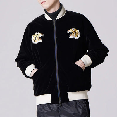 ジャパンスペシャル リバーシブル スカジャン ダウンジャケット TAION-JK04JS