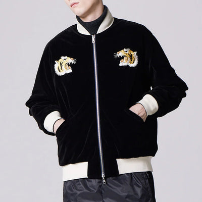 ジャパンスペシャル リバーシブル スカジャン ダウンジャケット TAION-JK04JS