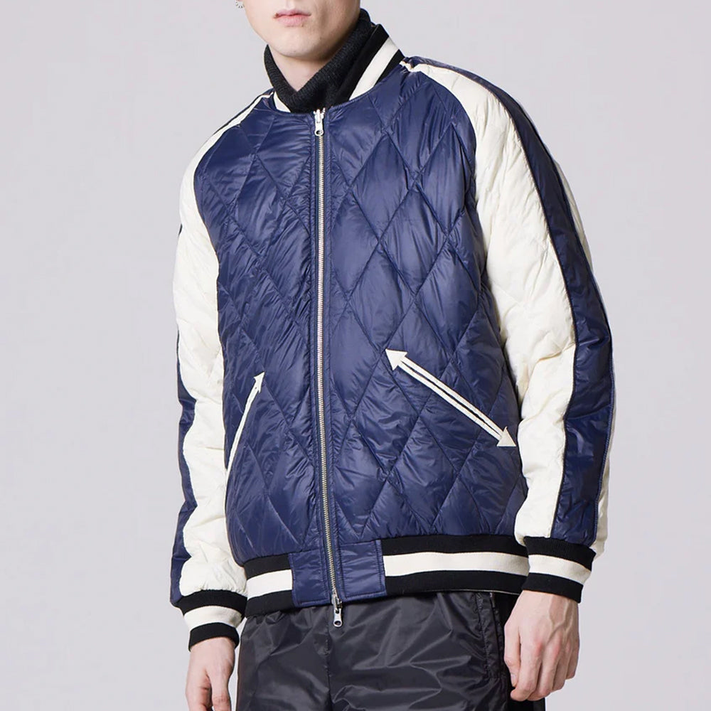 ジャパンスペシャル リバーシブル スカジャン ダウンジャケット TAION-JK04JS