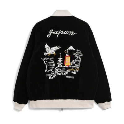 ジャパンスペシャル リバーシブル スカジャン ダウンジャケット TAION-JK04JS