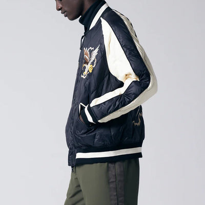 ジャパンスペシャル リバーシブル スカジャン ダウンジャケット TAION-JK04JS-N1