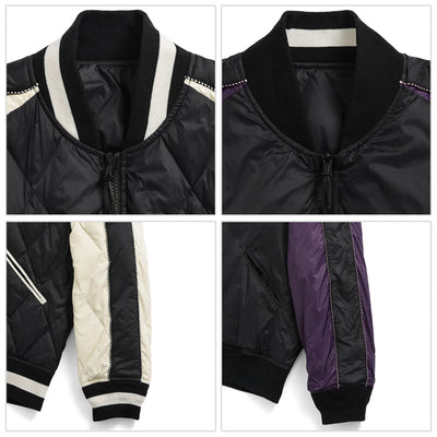 ジャパンスペシャル リバーシブル スカジャン ダウンジャケット TAION-JK04JS-N1