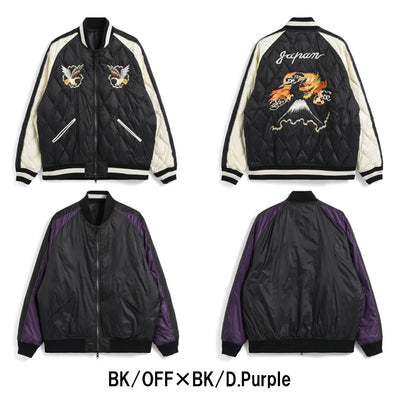 ジャパンスペシャル リバーシブル スカジャン ダウンジャケット TAION-JK04JS-N1