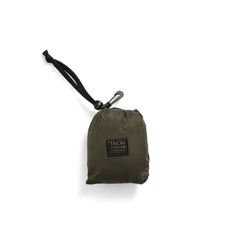 ミリタリー エコ ダウンバッグS TAION-ECBG01ALSML-S