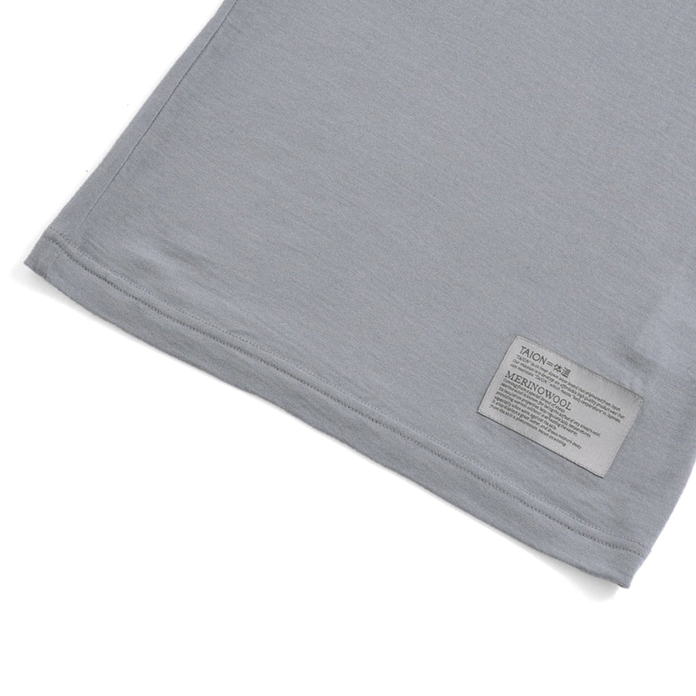 メリノウール アンダーウェア ロングスリーブ Tシャツ TAION-U03MWMT