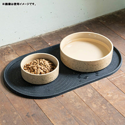 D.WAG ディーワグ SPLATTER CERAMIC DOG BOWL L スプラッターセラミックドッグボウルL Y-0833L