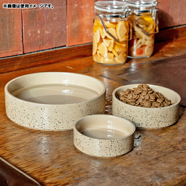 D.WAG - D.WAG ディーワグ SPLATTER CERAMIC DOG BOWL M スプラッター