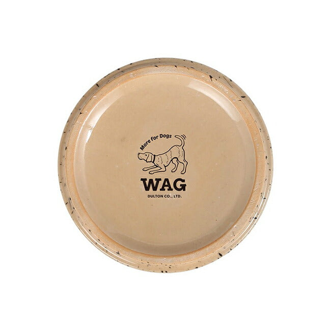 D.WAG ディーワグ SPLATTER CERAMIC DOG BOWL S スプラッターセラミックドッグボウルS Y-0833S