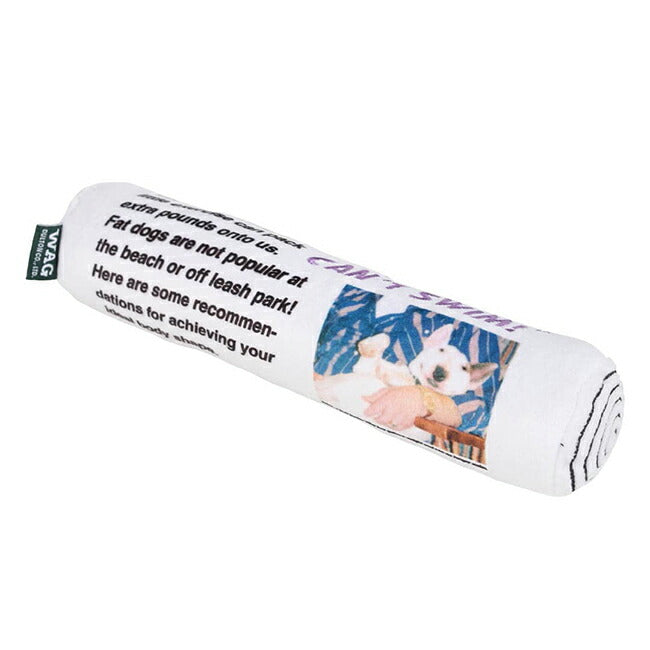 D.WAG ディーワグ PLUSH TOY NEWSPAPER プラッシュトイニュースペーパー Y-0837