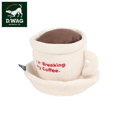 D.WAG ディーワグ PLUSH TOY CUP AND SAUCER プラッシュトイカップアンドソーサー Y-0838