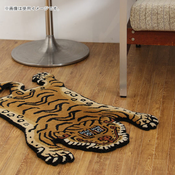 DETAIL - Tibetan Tiger Rug チベタンタイガーラグ DTTR-01/SS